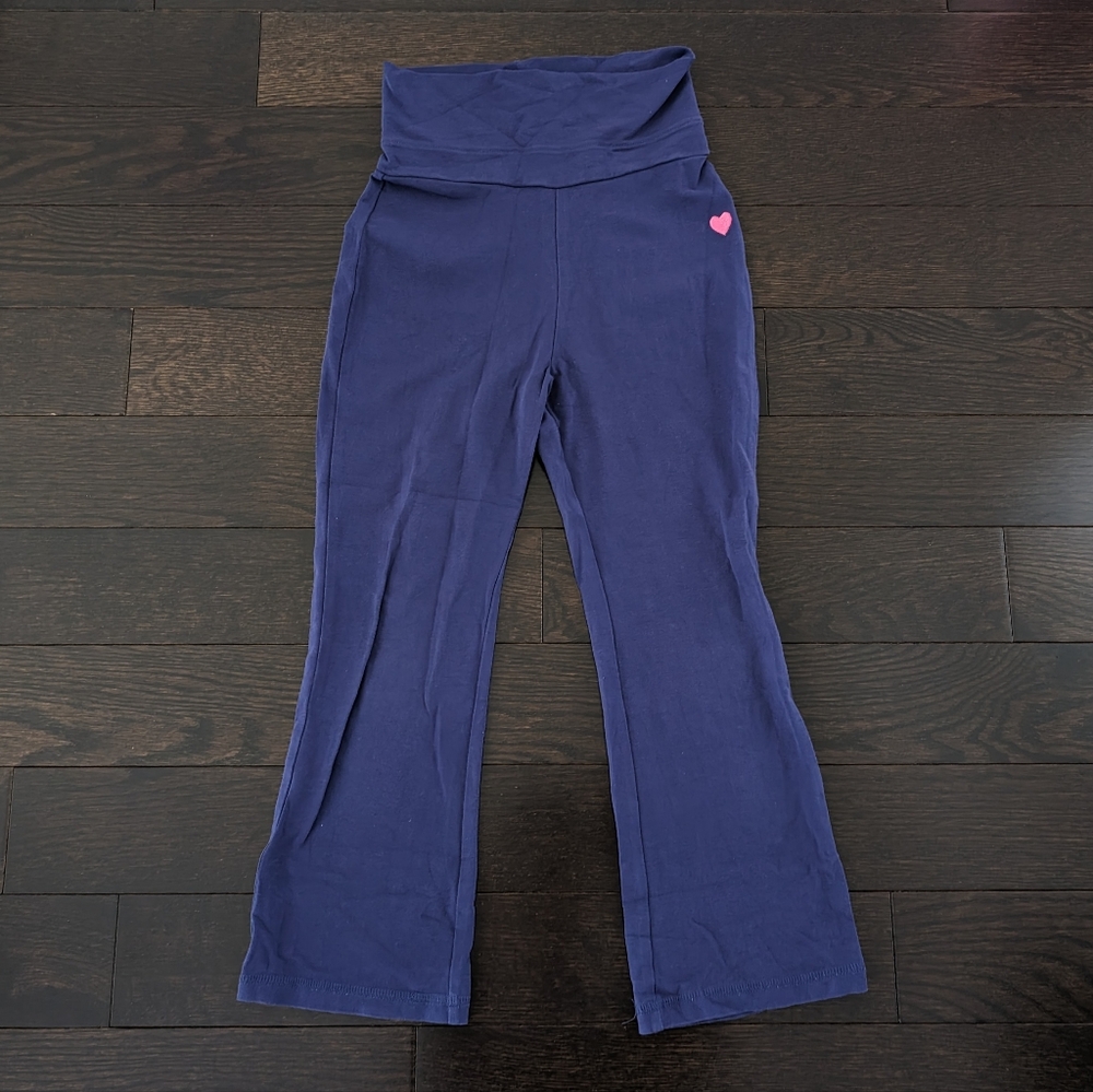 sz:5 LIKE NEW Carter's girls yoga pants, blue/purple